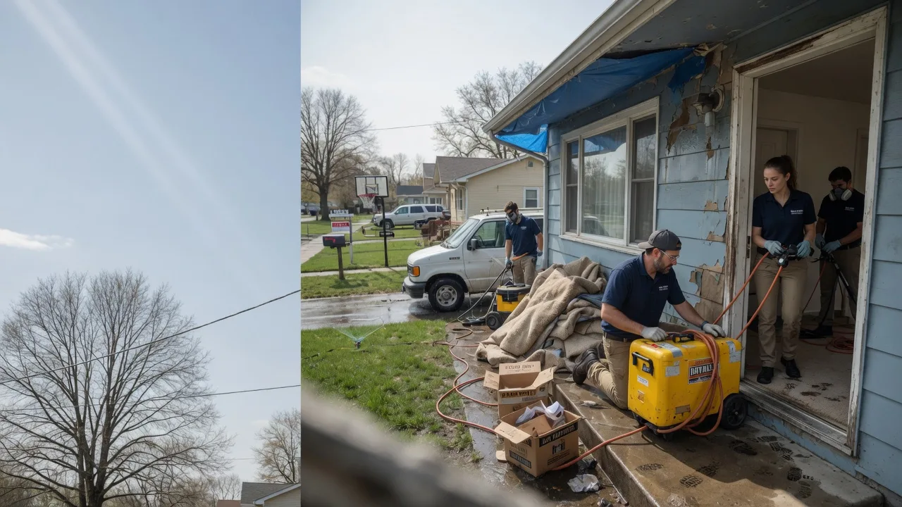 Basement Flood Cleanup in Crawfordsville, OR near me